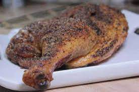 The Best Smoked Chicken Halves gambar png