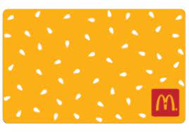 mcdonald s standard gift card