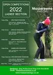 Ladies Open Competitions 2022