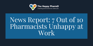 Pharmacists Unhappy At Work