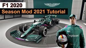 f1 2020 season mod 2021 tutorial and