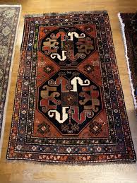 caucasian rectangle antique rugs