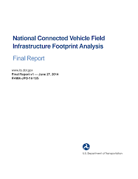 National Connected Vehicle Field Infrastructure Footprint Analysis