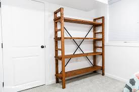 how to build a simple bookshelf diy