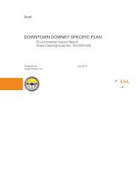 Downtown Downey Specific Plan Draft