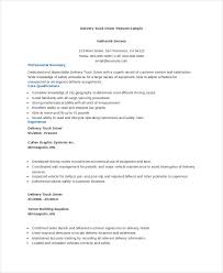 Drive Resume Template   Free Resume Example And Writing Download Plgsa org Sample Professional Truck Driver Resume