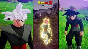 He is a mysterious yet evil being who bears a striking resemblance to goku and has not only caused the earth's second apocalypse in future trunks' timeline, but successfully wiped the multiverse of all life. New Goku Black Super Saiyan Rose Transformation In Dragon Ball Z Kakarot Mods Youtube