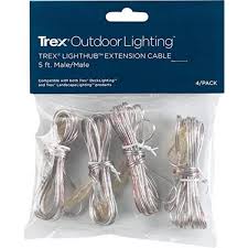Trex Lighthub Deck Lighting 5 Ft Male