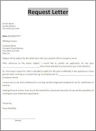 Request Letter Samples 5 Free Printable Ms Word Templates