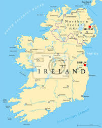 northern ireland political map