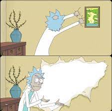 Rick Rips the Wallpaper Blank Template ...