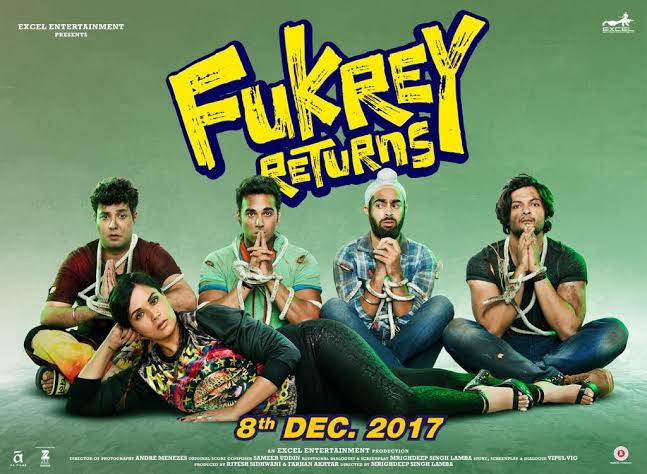 Fukrey Returns (2017) WEB-HD [Hindi DD2.0] 720p & 480p & 1080p x264 | Full Movie