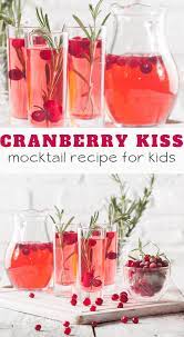 cranberry kiss mocktail recipe non