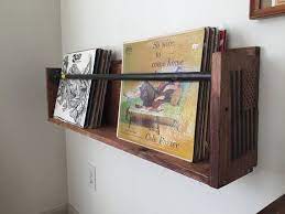 Vinyl Record Wall Holder Shelf Floating