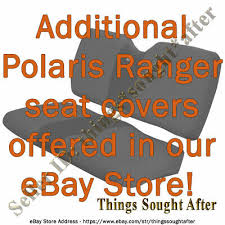 Polaris Ranger Seat Cover 2016 2016