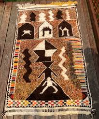 moroccan berber rug with luxurious