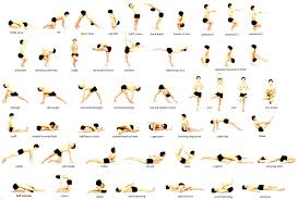 Vinyasa Yoga Poses Chart Kayaworkout Co