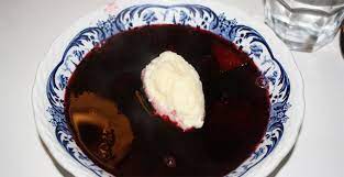 Kiel Elderberry Soup Schleswig Holstein Germany Traditional Food  gambar png