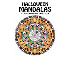 Halloween Mandalas Coloring Book Printable Adult Coloring Book For