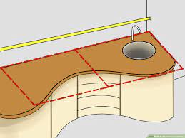 Laminate countertops are essentially just layers of tightly pressed papers glued together by a measure the gap between the wall and the countertop. 4 Ways To Measure Countertops Wikihow