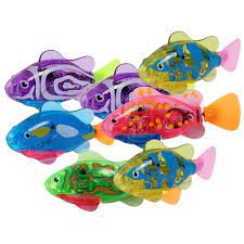 NƠI BÁN Đồ chơi trẻ em – Con cá đồ chơi lắp pin tự bơi trong nước có đèn  led ROBO FISH – Mua Rẻ 24h – Giá Rẻ Mỗi Ngày