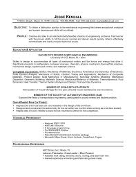 Sample CV for Electronics   Communications Student