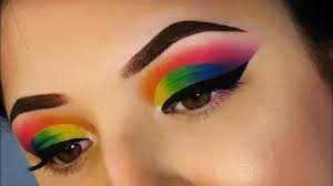 rainbow makeup for summer s 2020