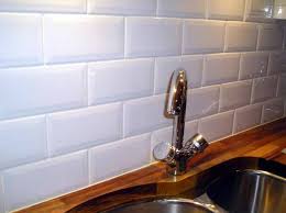 White Brick Tiles Looks Clean And