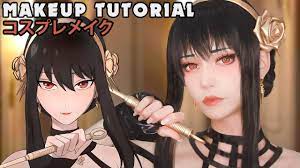 ☆ Yor Forger Cosplay Makeup Tutorial Spy x Family ☆ - YouTube