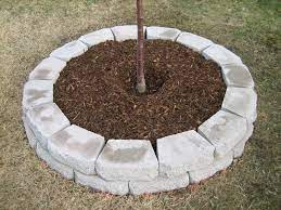 Retaining Wall Around A Tree On A Slope