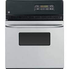 ge 24 in single electric wall oven in