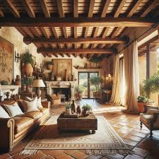 rustic italian villa designing for