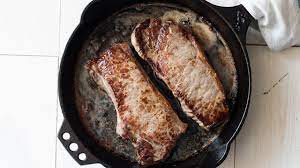 cast iron new york strip steak recipe