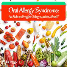 allergy syndrome are fruits and