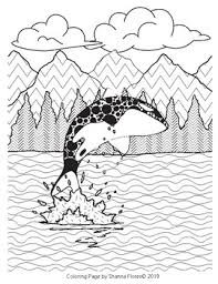 Check out inspiring examples of orca artwork on deviantart, and get inspired by our community of talented artists. Orcha Whale Coloring Page Free Printable Whale Coloring Pages For Kids Berri Anayelizavalacitycouncil Com