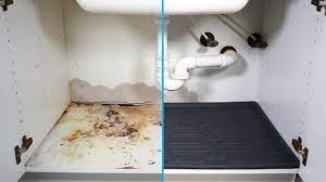 water damaged cabinet repair