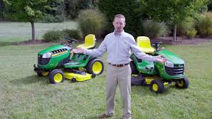 The brand offers grass cutters in every size and cutting width with a range of special features. 2017 John Deere D100 Series Lawn Tractors At The Home Depot And Lowes What Is Wrong With These Lawn Tractors Todaysmower Com
