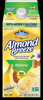 blended with real bananas blue diamond