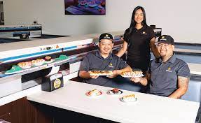 All Aboard The Sushi Train Genki Sushi Dining Out gambar png