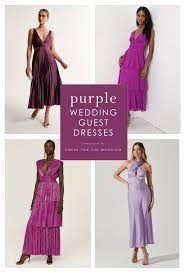 purple wedding guest dresses dress