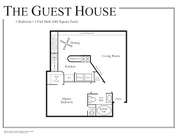 Stylish Guest House Floor Plan