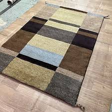 plantation harlequin rugs in blue mix