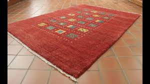 this persian gabbeh rug adds a