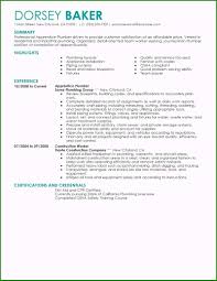 Plumber Resume Examples 42 Creative Ideas You Need To Consider