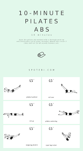 10 minute pilates abs