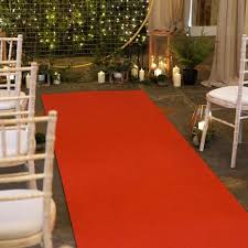 eliza glitter rosso wedding aisle