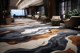 premium photo a carpet in a hotel