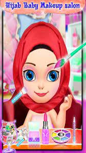 hijab baby makeup salon s game by