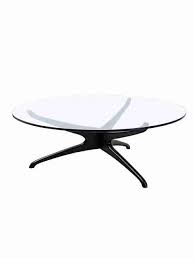 Glass Round Coffee Table Aline Office