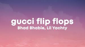 bhad bhabie gucci flip flops s